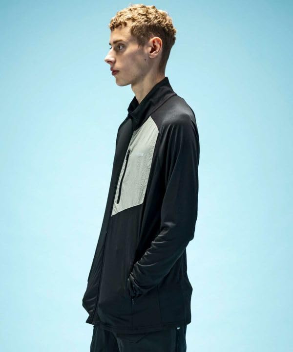 Phoenix Time Space - Chaqueta media para hombre, esquí, ropa interior, ropa interior, ropa media, chaqueta