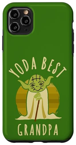 Coque iPhone 11 Pro Max Yoda Best Grandpa : le cadeau d'anniversaire idéal pour votre grand-père