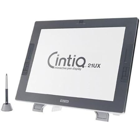 Wacom Techno Cintiq 21UX 21-Inch Interactive Pen Display PC Tablet With Pen and Software