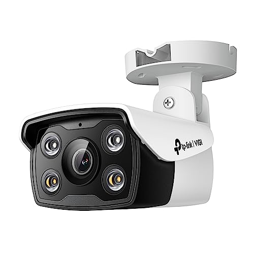 Image of TP-Link VIGI C340 VIGI 4MP HD Outdoor Full-Color Bullet Network Camera | CCTV Wired Security Camera | Smart IR | Waterproof IP66 | H.265+ | Smart Detection | 2.8mm Lens