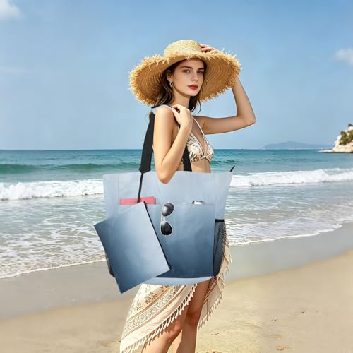 Sac de week-end zippé avec compartiments en maille pour femme active