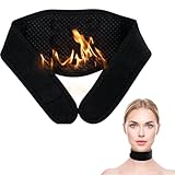 YAYNO Collare Cervicale Collare Riscaldante Supporto Cervicale Scaldacollo Cervicale Auto-Riscaldante Collo Pad Cintura per Dormire e Sedentario,Supporto Per Collo Collare Regolabile