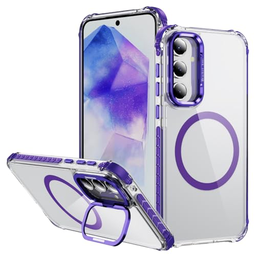 Coque Samsung A54 5G violette anti-choc pour éviter les chutes et le jaunissement