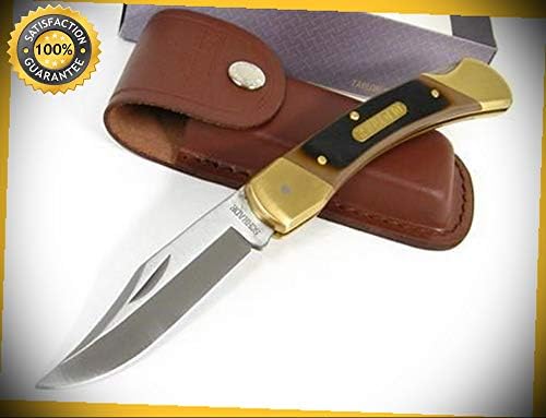 Folding Old Timer Cave Bear Sharp Knife with Sheath 7OT perfect for outdoor camping hunting