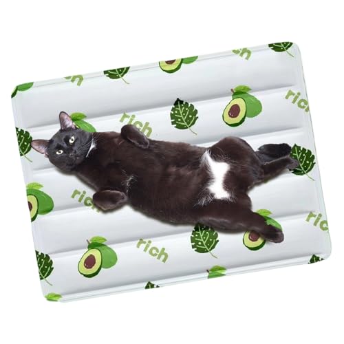 -Kühlmatte – selbstkühlende Komfort-Hundematte, tragbares Haustierzubehör, wasserdicht, Kratzfest, Katzenbett für heißes Wetter, Auto, P