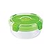 SnapLock by Progressive Salad to-Go Container, 1 Count, Green - Airtight, Leak-Proof, BPA-Free, Perfect for Lunch and Meal Prep