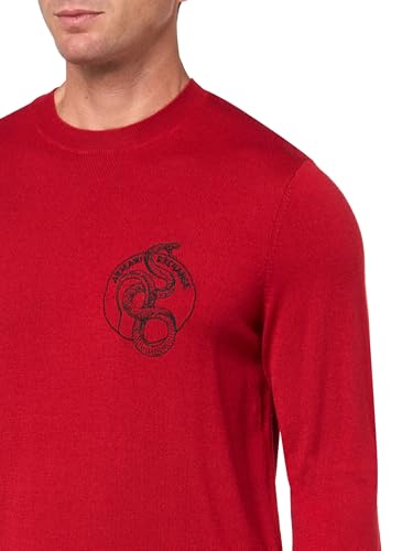Armani Exchange Men's Snake Graphic Wool Mix Sweater3