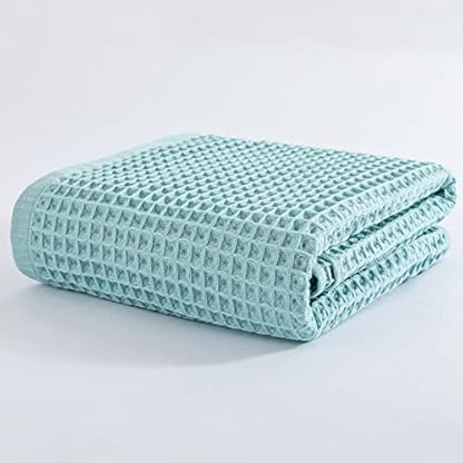 Badetuch, 2/4-teiliges Badetuch-Set aus 100% Baumwolle, für Erwachsene, Kinder, weich, stark saugfähig, für Zuhause, Badezimmer, Waschlappen, Blau, 4 Stück (A) 2 Stück (B)