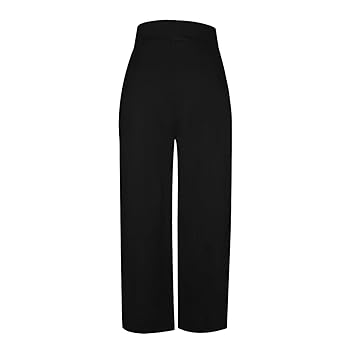 Amazon.com: Womens Wide Leg Trousers High Elastic Waist