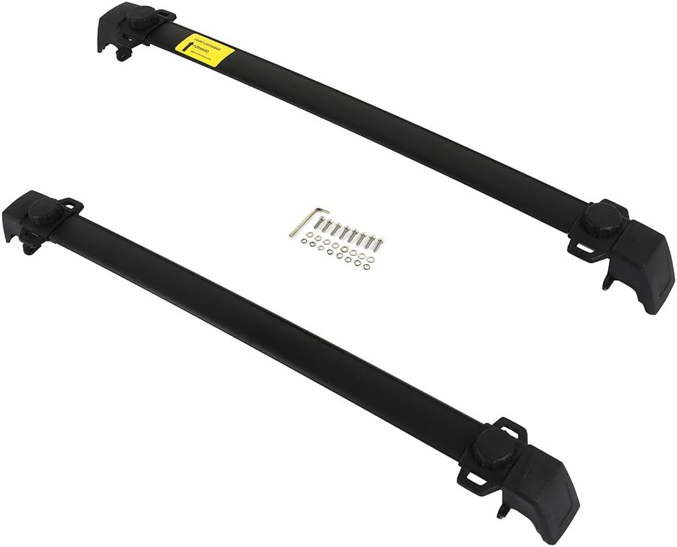 FINDAUTO Roof Rack Cross Bars for Jeep Compass 2011 2012 2013 2014 2015 2016 Cargo Bars for Rooftop Cargo Carrier Luggage Kayak Canoe Bike Snowboard,Fits Side Rails Models ONLY