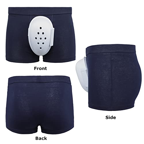 Circumcision Protective Underwear Boxer Briefs for Men Boys Foreskin Cut Protective Cover Boxer Shorts Protect2