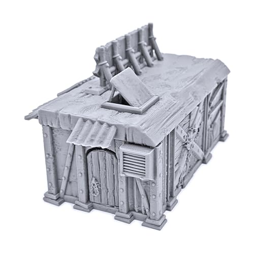 EnderToys Junkfood Franchise 28mm Terrain for RPG & Wargames