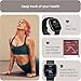 Fitbit Versa 4 Fitness Smartwatch with Daily Readiness, GPS, 24/7 Heart Rate, 40+ Exercise Modes, Fit Bit Smart Watch for Men and Women Black/Graphite Bundle with Cleaning Cloth and Charger