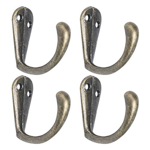 MAD Ganci Appendiabiti da Parete in Acciaio Inox Satinato, Porta Asciugamani Bagno, Attaccapanni da Muro, Ganci per Cucina, Bagno, Camera da Letto e Ufficio (Acciaio Inox Satinato