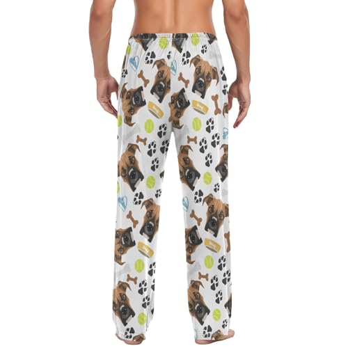 Aslsiy Mens Pajama Pants Pajama Bottoms Lounge PJ Pant for Men4