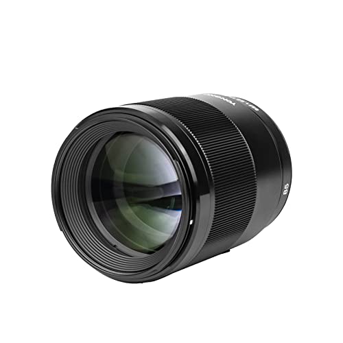 Image of YONGNUO 85mm F1.8S DF DSM, Medium Telephoto Prime Lens for Sony E Mount, Full Frame Portrait Lens Black