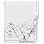 Silver Embroidered Christmas
