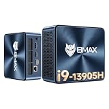 BMAX B10Power Mini PC,HDMI/Type-C/DP/WiFi 6/BT5.3 Mini Ordenador de Sobremesa para Oficina y Gaming