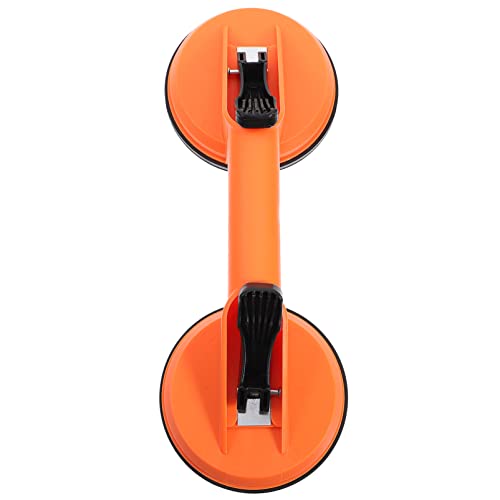 MUCKLILY Suction Cup for Glass Heavy Duty Vacuum Lifter Dual Sucker Tool for Easy Handling