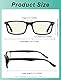 Eyekepper Leser UV Schutz,Anti Blendung Brille,Anti Blau Strahlen,Frühling Scharniere Computer Lesebrille schwarz +1.25