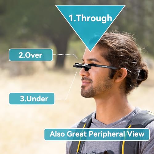 Image of AOLEBA Premium Belay Glasses for Rock Climbing Enhance Comfort Safety Versatile Prism Eyewear for Climbers Outdoor Climbing Activities