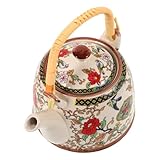 Service à thé en céramique – la théière est fabriquée en céramique, ce qui la rend pratique et facile à nettoyer. théière chinoise en céramique