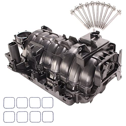 Engine Intake Manifold Assembly Compatible with 2009-2018 Dodge Ram 1500 2500 3500 2019-2021 RAM 1500 2009 Chrysler Aspen 5.7L V8 OE# 68194114AC Replaces OE# 68194114AC