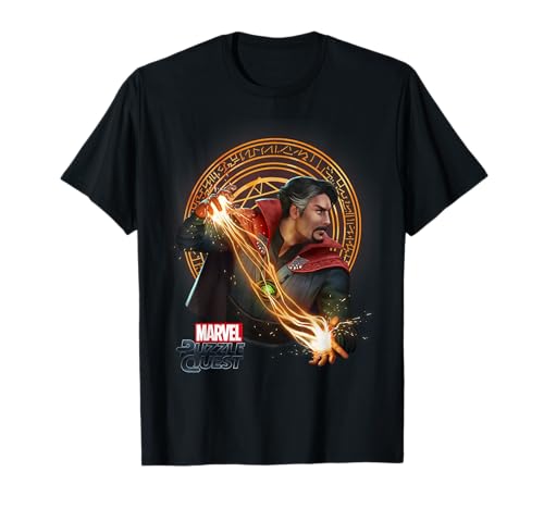 Marvel Puzzle Quest Doctor Strange Magic Graphic T-Shirt T-Shirt