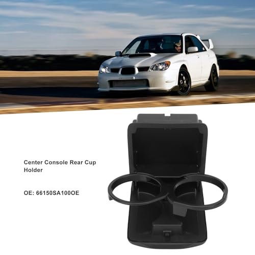 Portavasos trasero para consola central para carros miniatura 3