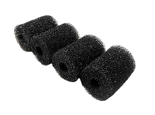 Hqrp 4-Pack +1 Free Foam Pre-Filter Compatible With Tetra Pond Fk3 26594 Filtration Fountain Kit, Part # 19016 Replacement #TOP4