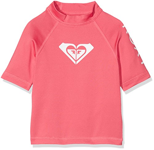 Roxy Whole Hearted Short Sleeve Rashguard Age 16 Rouge Red