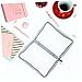 SHINEOFI Binder Notebook Shell Zipper Loose Leaf Notebook Cover for Office Classroom Fog No Inner Pages Lightweight Design Easy Open Close Mechanism