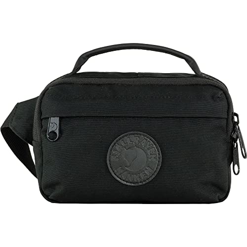 Fjällräven Unisex Kånken No. 2 Black Hüfttasche, Black, One Size