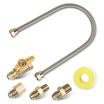 gas water heater hook up