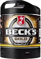 BECK’S Gold Helles Lager Bier Perfect Draft (1 x 6l) MEHRWEG Fassbier