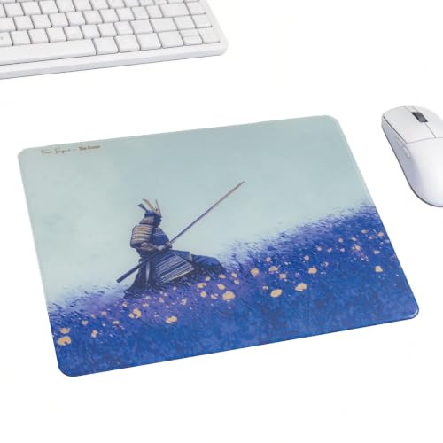 Flash Beyond Foil Art Glass Mouse Pad