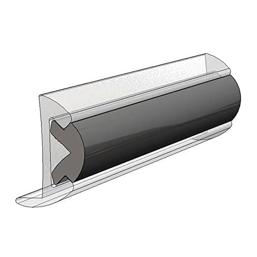 TACO Marine V12-4155BKA50-1 Flexible Rub Rail Vinyl Insert - 3/4" x 3/8"