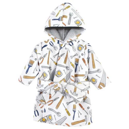 Image of Hudson Baby Unisex BabyMink with Faux Fur Lining Pool and Beach Robe Cover-ups