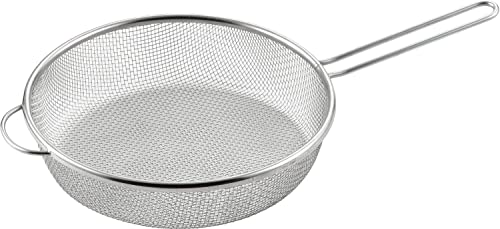 Yoshikawa YJ2820 Cooking Iroha Boiled Colander for Frying Pans, 9.8 inches (25 cm), Stainless Steel