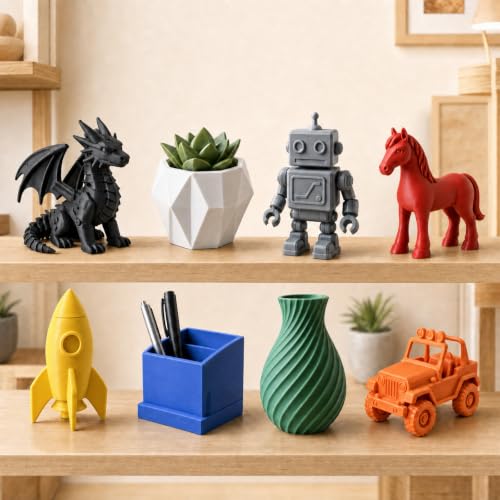Image of eSUN PLA+ 3D Printer Filament Bundle PLA Filament 1.75mm Multicolor