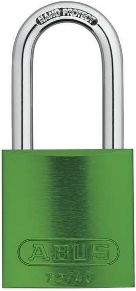 Lockout Padlock, KA, Green, 1/4 In., PK6