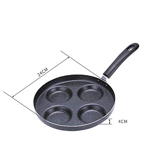 Nadalan Omelette Non-Sticky Poup Pieh Frying Pans Mini Pancakes Pans 4 Pots #TOP4