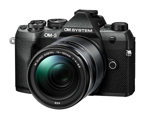 Image of OM SYSTEM OM-5 Mark II 14-150mm Lens Kit - Black