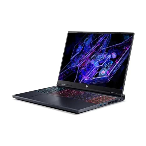 Image of acer Predator Helios Neo-16 Gaming Laptop - 16 inch WUXGA 165Hz Display, Intel Core i9-14900HX, NVIDIA GeForce RTX 4060, 64 GB DDR5 RAM, 1 TB SSD, Lifetime Microsoft Office 2021 & Windows 11 Pro