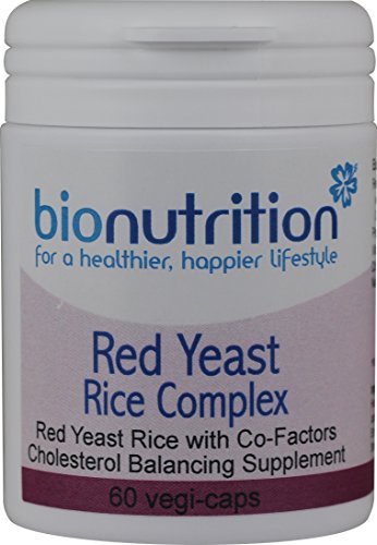 Bio Nutrition Red Yeast Rice Complex : Healthy Heart Supplement : 60 vegi-caps