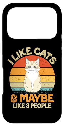 I Like Cats & Maybe Like 3 People  LD ̎q  X}zP[X iPhone 17 Pro p