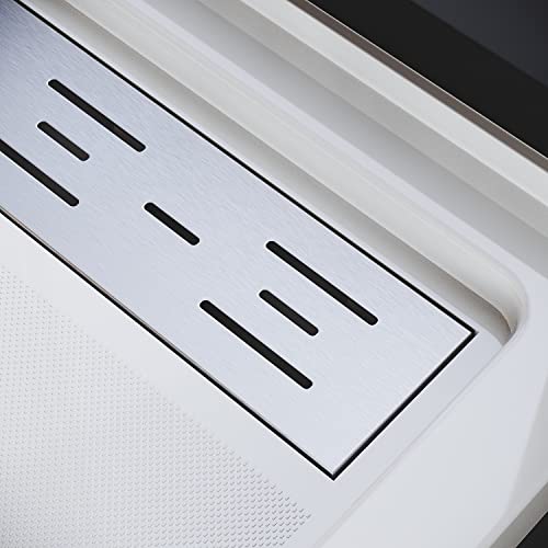 Sunny Shower Right Drain Shower Base 48" L X 36" W X 4" H Double Threshold Anti-Slip Acrylic Shower Pan White #TOP1