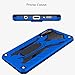 AFARER Case Compatible with Samsung Galaxy A50 6.4 inch, Military Grade 12ft Drop Tested Protective Case with Kickstand,Military Armor Dual Layer Protective Cover - Blue
