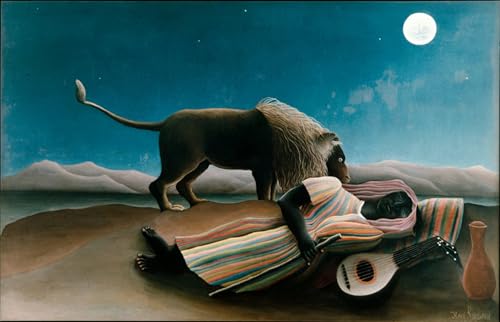 Toile Henri Rousseau 60x90cm Idéale pour Habiller un Grand Mur