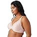 Wacoal Women's Softly Styled Full Figure Underwire Bra, Rose Dust, 38G